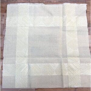 Valentina 14Ct Cross-Stitch Pillow Cover Beige Cotton 16" x 16"